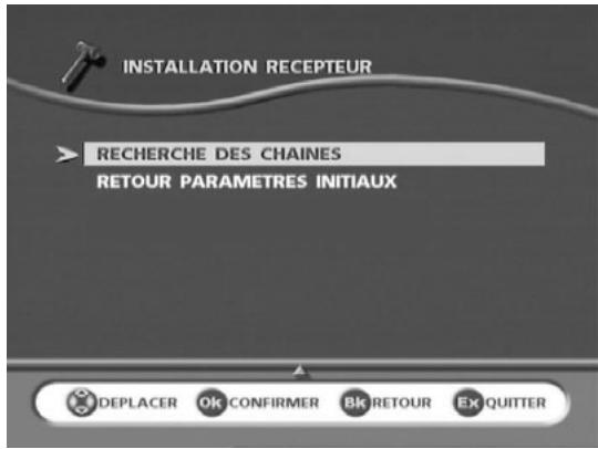 SAGEM HD-D45 G4 T ET HD-D50 G4 T - Installation des programmes DTV - 2