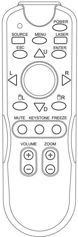 SAGEM MLP 2000-X - 7-1) Boutons de la télécommande - 1