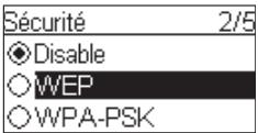 SAGEM MY DU@L RADIO 700 - Configuration en point d'accès sans fil (PA) - 8