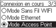 SAGEM MY DU@L RADIO 700 - Configuration en point d'accès sans fil (PA) - 4