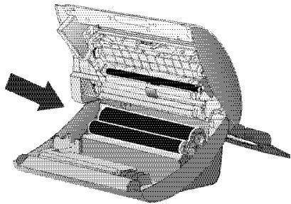 SAGEM PHONEFAX 2840 - Mise en place du film encreur - 2