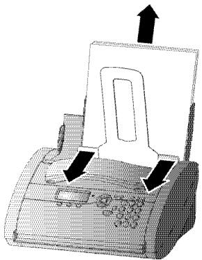 SAGEM PHONEFAX 2840 - Retirer le papier - 1