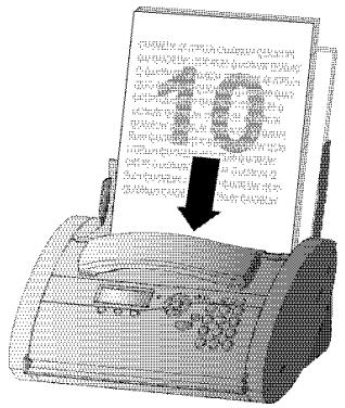 SAGEM PHONEFAX 2840 - Dépôt de télécopies - 1