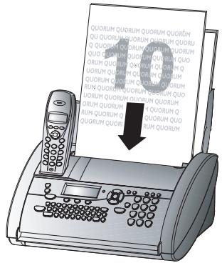 SAGEM PHONEFAX 39TDS - Insérer les documents - 2
