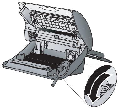 SAGEM PHONEFAX 39TDS - Mise en place du film encreur - 4
