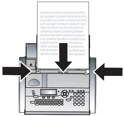 SAGEM PHONEFAX 39TDS - Insérer les documents - 3