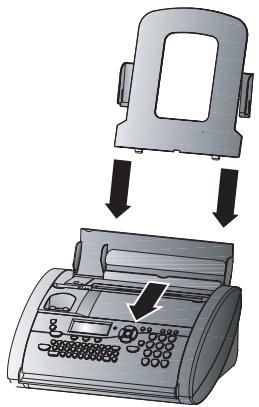 SAGEM PHONEFAX 39TDS - Mise en place du papier - 3