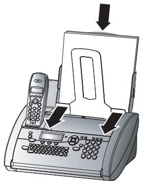 SAGEM PHONEFAX 39TDS - Mise en place du papier - 8