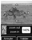 SAGEM PHOTO EASY 255 - Réalisez un agrandissement (ZOOM) - 2