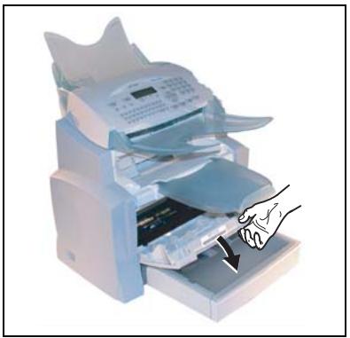 SAGEM AGORIS 4640 - Attention - l'unité de fusion à l'intérieur de l'imprimante peut venir très chaude pendant son fonctionnement. pour éviter toute blessure, ne touchez pas cette zone - 1