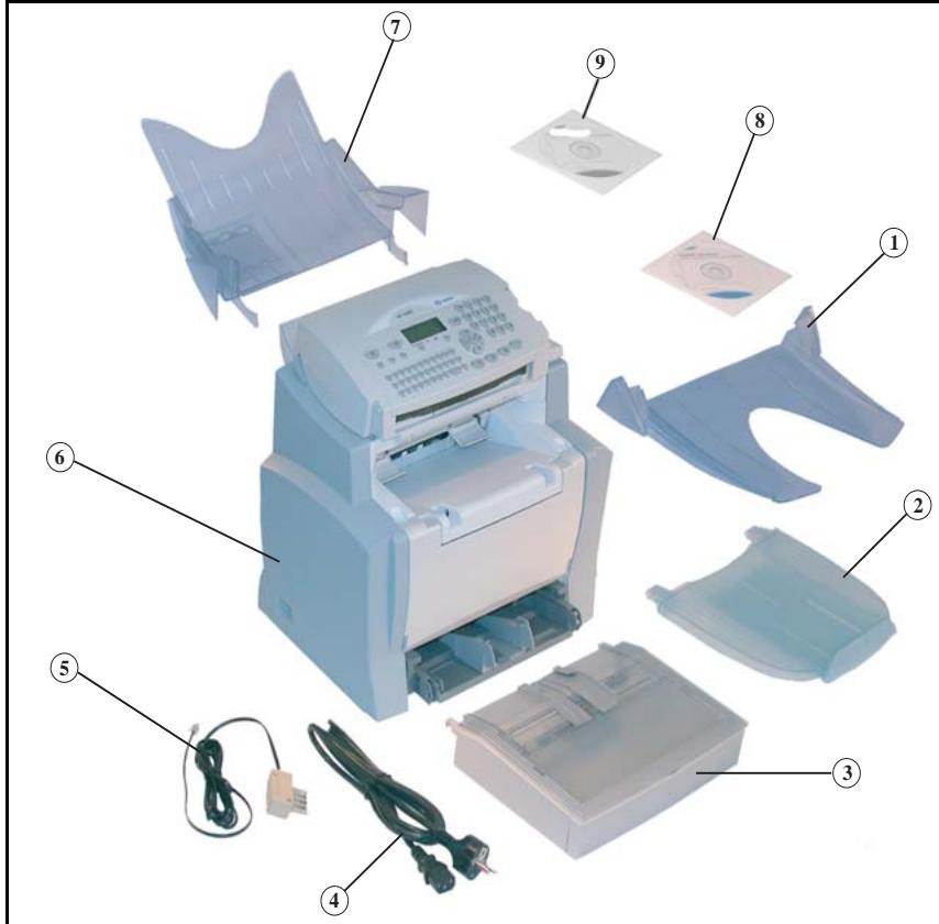 SAGEM AGORIS 4640 - Déballage des éléments - 1