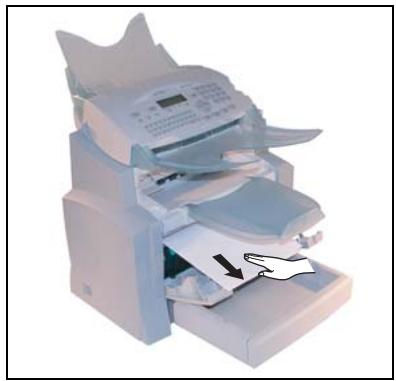 SAGEM AGORIS 4640 - Attention - l'unité de fusion à l'intérieur de l'imprimante peut venir très chaude pendant son fonctionnement. pour éviter toute blessure, ne touchez pas cette zone - 2