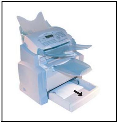 SAGEM AGORIS 4640 - Bourrage papier au niveau des réceptacles - 1