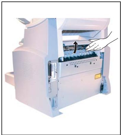 SAGEM AGORIS 4640 - Attention - l'unité de fusion à l'intérieur de l'imprimante peut venir très chaude pendant son fonctionnement. pour éviter toute blessure, ne touchez pas cette zone - 3