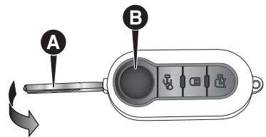 FIAT DUCATO - Verrouillage des portes de l'extérieur - 1