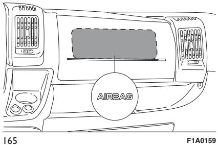 FIAT DUCATO - AIRBAG frontal côté passager - 1