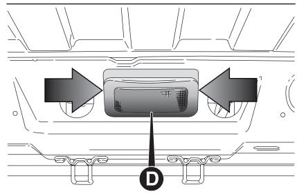 FIAT DUCATO - Plafonnier arrière - 1