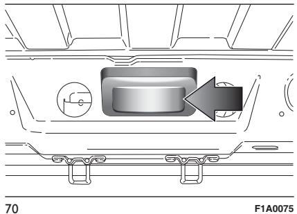 FIAT DUCATO - Plafonnier arrière compartiment de CHARGE - 1