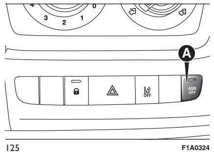 FIAT DUCATO - Activation/désactivation du système ASR - 2