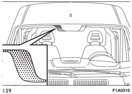 FIAT DUCATO - Pre-équipement montage telepass sur pare-brise réfléchissant - 1