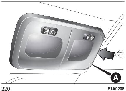 FIAT DUCATO - Plafonnier avant - 1