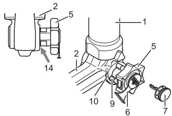FIAT DUCATO - Barre de remorquage à tête sphérique amovible - 2