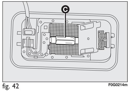 FIAT PANDA - Plafonnier interieur - 2