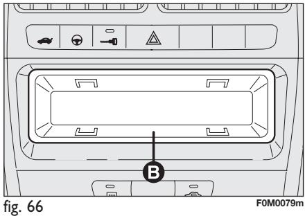 FIAT PUNTO - Compartiments porte- objects - 1