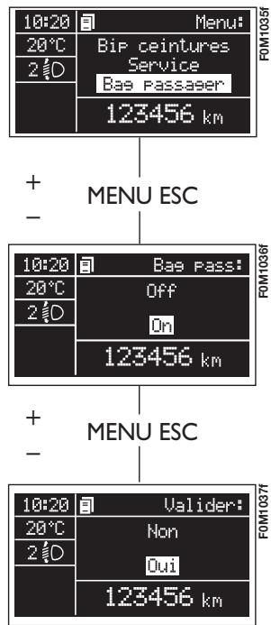 FIAT PUNTO - Procéder comme suit: - 2