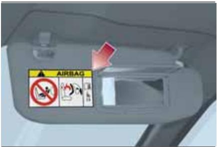 FIAT TIPO - Airbag frontal côté passager et sièges enfants - 1