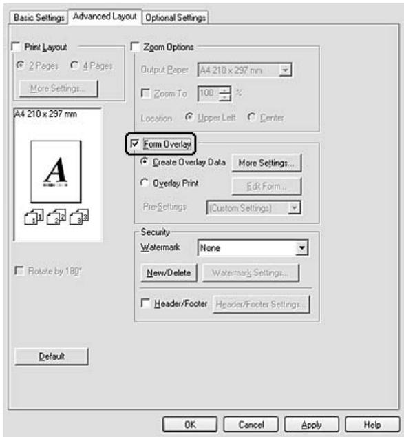 EPSON M2000 - Création d'un fond de page - 1