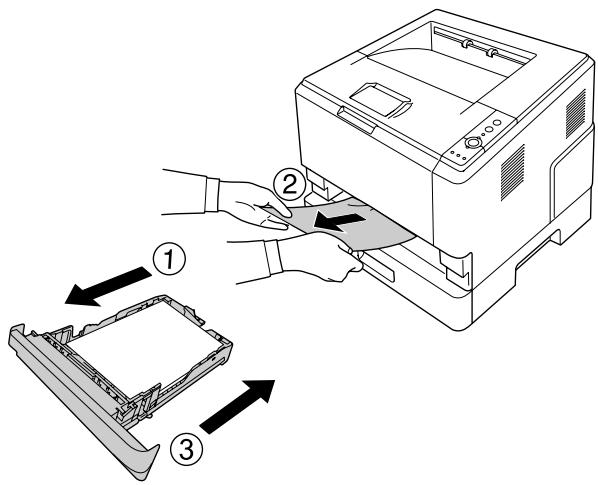 EPSON M2000 - Bourrage papier au niveau de l'unité papier de 250 feuilles - 2