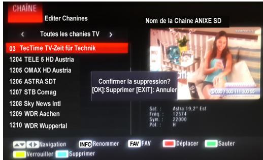 CGV E-SAT HD-W4 (FRANSAT), ESAT HD-W4 - Important : - 2