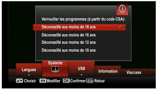 CGV E-SAT HD-W4 (FRANSAT), ESAT HD-W4 - Système - 3