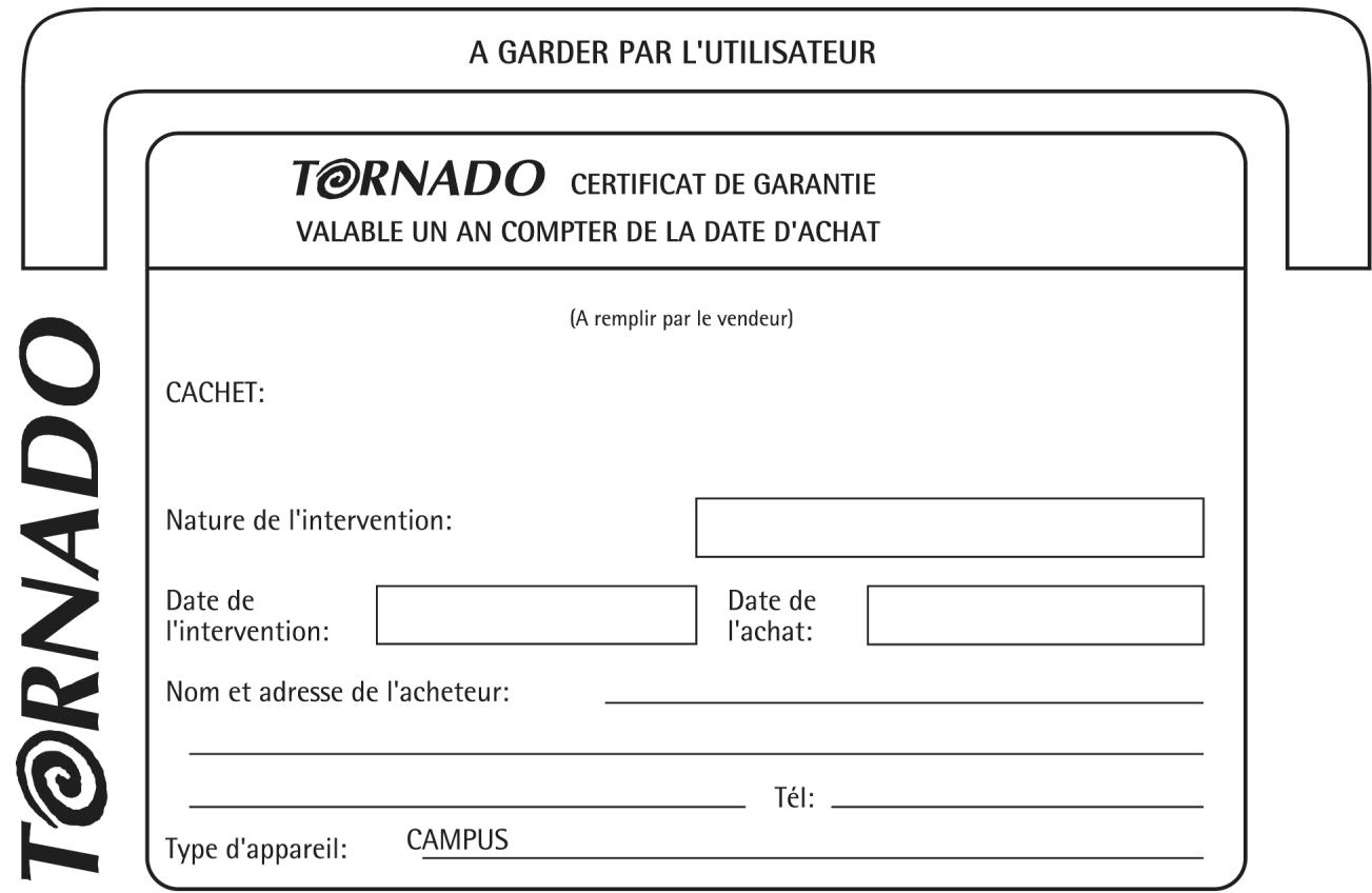 TORNADO JETMAXX 6870EL - Appareil en fin de vie - 1