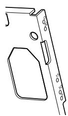 SHARP AN-65AG1 - Ajustez l'angle du support de montage au mur - 2