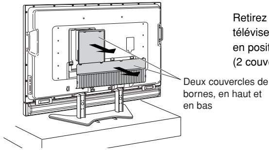 SHARP AN-65AG1 - Installation du support de montage au mur (pour le modèle de 65 inch de type incorporé) - 2