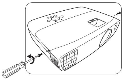 BENQ W1110 - Remplacement de la lampe - 2