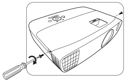 BENQ W1110 - Remplacement de la lampe - 12