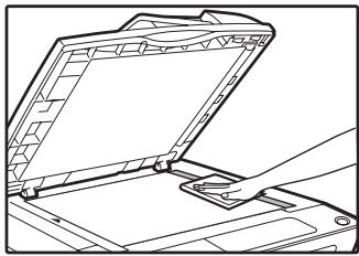 SHARP MX-M202D - Nettoyage de la VITRE d'exposition et du couvercle/spf/rspf - 3