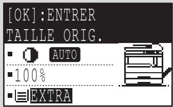 SHARP MX-M202D - Utilisation du plateau d'alimentation auxiliaire pour COPIER un original au FORMAT special - 3