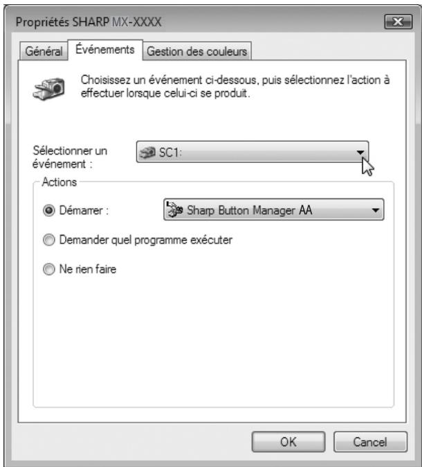 SHARP MX-M202D - Cliquez sur l'icône "SHARP MX-XXXX" et sélectionnez "propriétés". - 1