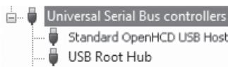 SHARP MX-M202D - Cliquez sur l'icône + à côté de "universal serial bus controllers - 1