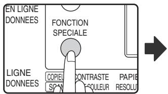 SHARP MX-M202D - Appuyez sur la touche [FONCTION SPECIALE]. - 1