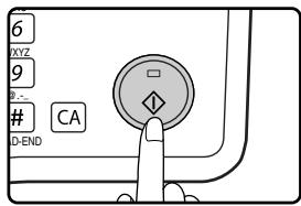 SHARP MX-M202D - Sélectionnez d'autres réglages de copie si nécessaire et appuyez sur la touche [DEPART] (®). - 1