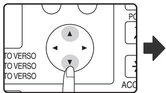 SHARP MX-M202D - Sélectionnez "effacer" à l'aide de la touche [▼] ou [▲]. - 1