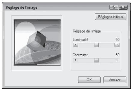 SHARP MX-M202D - Reglage de la luminosite et du contraste de l'image (réglage de l'image) - 2