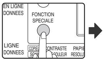 SHARP MX-M202D - Appuyez sur la touche [FONCTION SPECIALE]. - 1