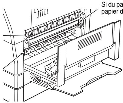 SHARP MX-M202D - Ouvrez le plateau d'alimentation auxiliaire et le capot latéral. - 2