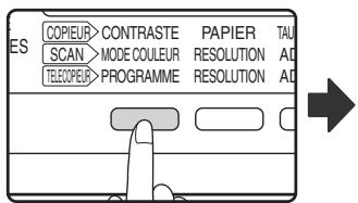 SHARP MX-M202D - Appuyez sur la touche [contraste]. - 1